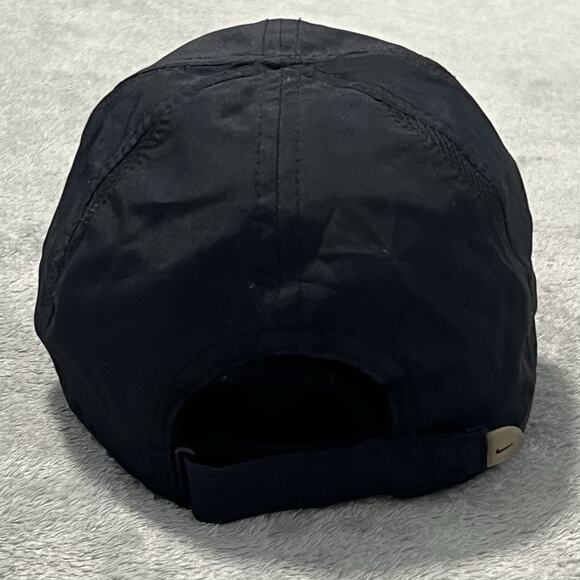 Nike Hat Youth 4-7 Black Dri Fit Embroidered Logo Adjustable Cap - Picture 2 of 13